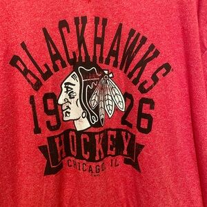 Chicago Blackhawks long sleeve tshirt